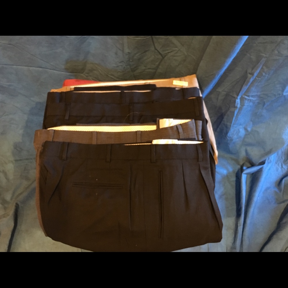 J Ferrar wool men’s dress pants - Lot (Big & Tall)